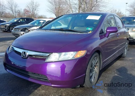 2008 Honda Civic Lx z USA, uszkodzony, nr VIN 2HGFA16508H327989
